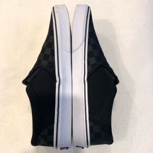 Vans Checker Board Classic Black Slip-On Sneakers. Never Worn